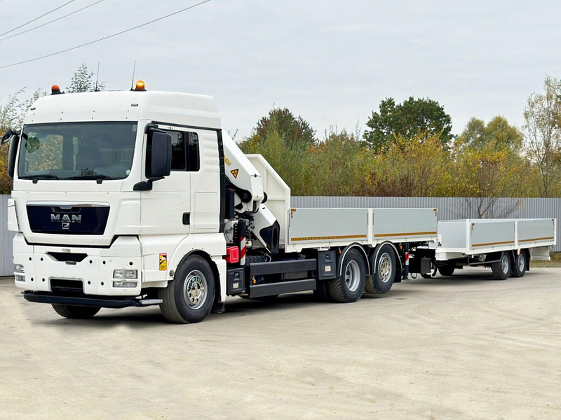 MAN TGX 26.440 * PK 41002-EH + FUNK + Anhänger*TOP - Autocarro con pianale/ Cassone fisso, Camion con gru: foto 3 MAN TGX 26.440 * PK 41002-EH + FUNK + Anhänger*TOP - Autocarro con pianale/ Cassone fisso, Camion con gru: foto 3