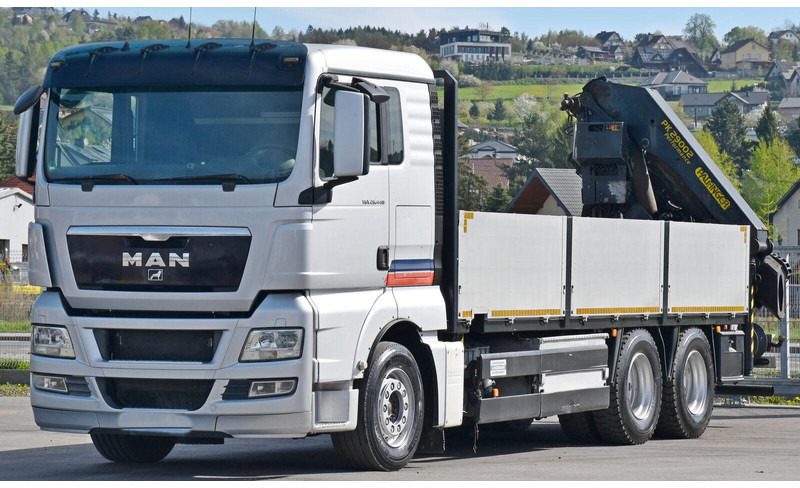 MAN TGX 26.440 Pritsche 6,40 m* PK 29002+FUNK *6x4 - Autocarro con pianale/ Cassone fisso, Camion con gru: foto 4 MAN TGX 26.440 Pritsche 6,40 m* PK 29002+FUNK *6x4 - Autocarro con pianale/ Cassone fisso, Camion con gru: foto 4