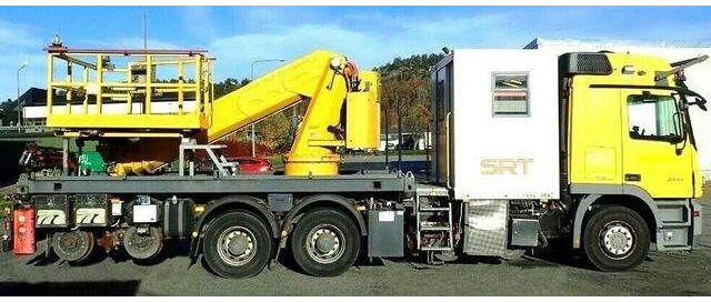 Mercedes-Benz 3344 SRT SCHÖRLING Road Rail Railway Zweiweg - Piattaforma autocarrata: foto 5 Mercedes-Benz 3344 SRT SCHÖRLING Road Rail Railway Zweiweg - Piattaforma autocarrata: foto 5