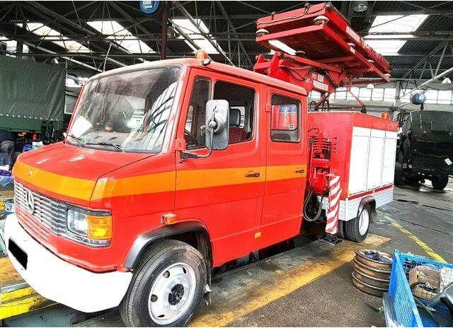 Mercedes-Benz 814 DHL ATLAS RAIL ROAD RAILWAY ZWEIWEG - Autopompa: foto 2 Mercedes-Benz 814 DHL ATLAS RAIL ROAD RAILWAY ZWEIWEG - Autopompa: foto 2