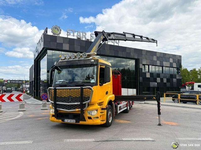 Mercedes-Benz ACTROS 2543 6x2 PalfingerPK 26002 EH Crane - Autocarro con pianale/ Cassone fisso, Camion con gru: foto 5 Mercedes-Benz ACTROS 2543 6x2 PalfingerPK 26002 EH Crane - Autocarro con pianale/ Cassone fisso, Camion con gru: foto 5