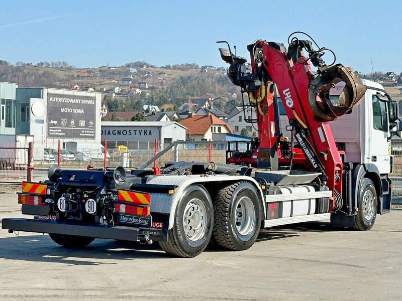 Mercedes-Benz ACTROS 2544 * ABROLLKIPPER * LHO L190Z(78) * TOP - Autocarro scarrabile, Camion con gru: foto 5 Mercedes-Benz ACTROS 2544 * ABROLLKIPPER * LHO L190Z(78) * TOP - Autocarro scarrabile, Camion con gru: foto 5