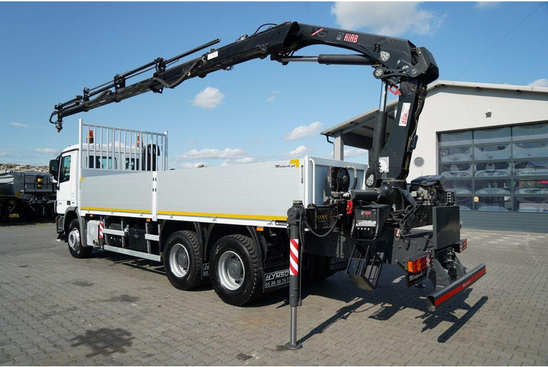 Mercedes-Benz ACTROS 2636 / 6x4 / SKRZYNIOWY 7 M + HDS HIAB - WYSÓW 12,6 M / - Autocarro con pianale/ Cassone fisso, Camion con gru: foto 5 Mercedes-Benz ACTROS 2636 / 6x4 / SKRZYNIOWY 7 M + HDS HIAB - WYSÓW 12,6 M / - Autocarro con pianale/ Cassone fisso, Camion con gru: foto 5