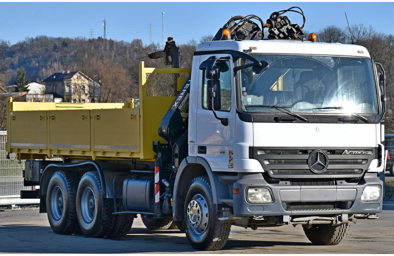 Mercedes-Benz ACTROS 2636 * TEREX 165.2E - A4 + FUNK/6x4 - Autocarro ribaltabile, Camion con gru: foto 3 Mercedes-Benz ACTROS 2636 * TEREX 165.2E - A4 + FUNK/6x4 - Autocarro ribaltabile, Camion con gru: foto 3