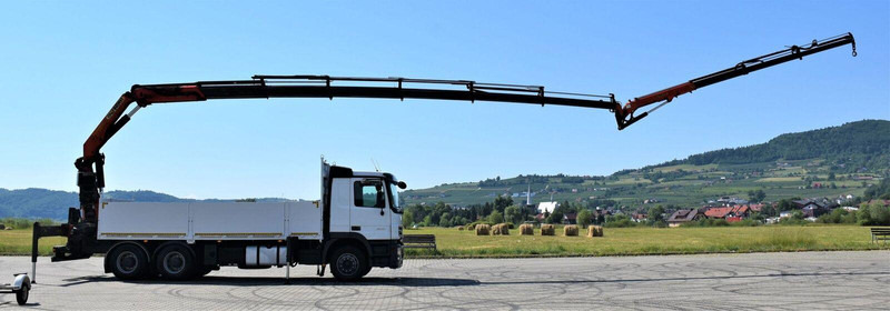 Mercedes-Benz ACTROS 2641 - Autocarro con pianale/ Cassone fisso, Camion con gru: foto 5 Mercedes-Benz ACTROS 2641 - Autocarro con pianale/ Cassone fisso, Camion con gru: foto 5