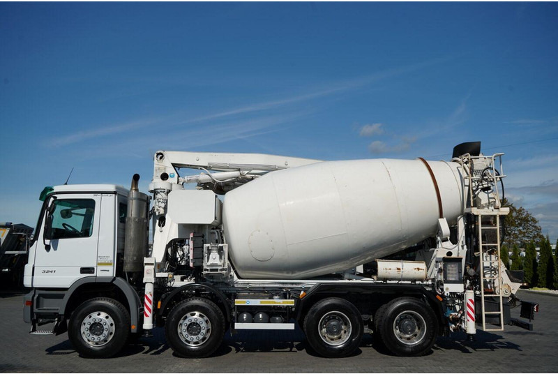 Mercedes-Benz ACTROS 3241 / POMPOGRUSZKA / 8X4 / BETONIARKA + POMPA SERMAC 3Z2 - Autobetoniera: foto 5 Mercedes-Benz ACTROS 3241 / POMPOGRUSZKA / 8X4 / BETONIARKA + POMPA SERMAC 3Z2 - Autobetoniera: foto 5