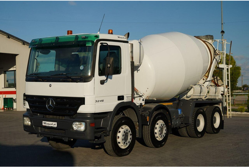 Mercedes-Benz ACTROS 3246 / BETONOMIESZARKA SCHWING STETTER / 8X4 / EPS + SPRZ - Autobetoniera: foto 3 Mercedes-Benz ACTROS 3246 / BETONOMIESZARKA SCHWING STETTER / 8X4 / EPS + SPRZ - Autobetoniera: foto 3