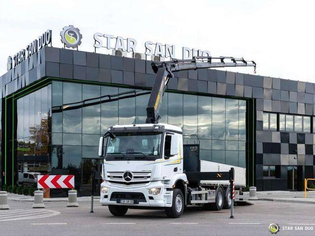 Mercedes-Benz AROCS 2532 6x2 PALFINGER PK 22002 - Autocarro con pianale/ Cassone fisso, Camion con gru: foto 1 Mercedes-Benz AROCS 2532 6x2 PALFINGER PK 22002 - Autocarro con pianale/ Cassone fisso, Camion con gru: foto 1