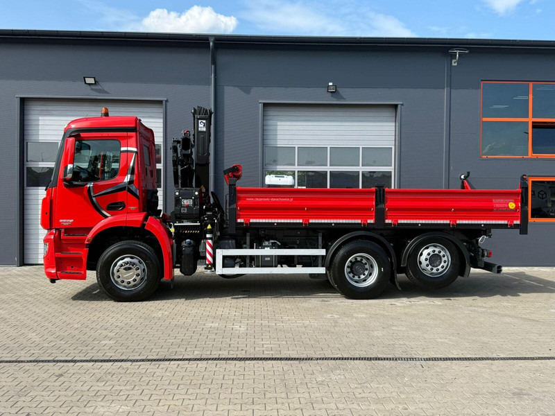Mercedes-Benz AROCS 2532 // E6 // wywrotka 3-Stronna + HIAB HIDUO 158 B-2 // 6 - Autocarro ribaltabile, Camion con gru: foto 5 Mercedes-Benz AROCS 2532 // E6 // wywrotka 3-Stronna + HIAB HIDUO 158 B-2 // 6 - Autocarro ribaltabile, Camion con gru: foto 5