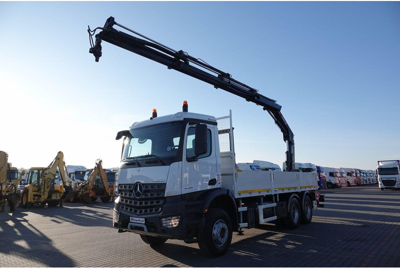 Mercedes-Benz AROCS 2633 / 6x4 / SKRZYNIOWY - 6,5 M / HDS HIAB 188 b-3 wysów: - Autocarro con pianale/ Cassone fisso, Camion con gru: foto 2 Mercedes-Benz AROCS 2633 / 6x4 / SKRZYNIOWY - 6,5 M / HDS HIAB 188 b-3 wysów: - Autocarro con pianale/ Cassone fisso, Camion con gru: foto 2