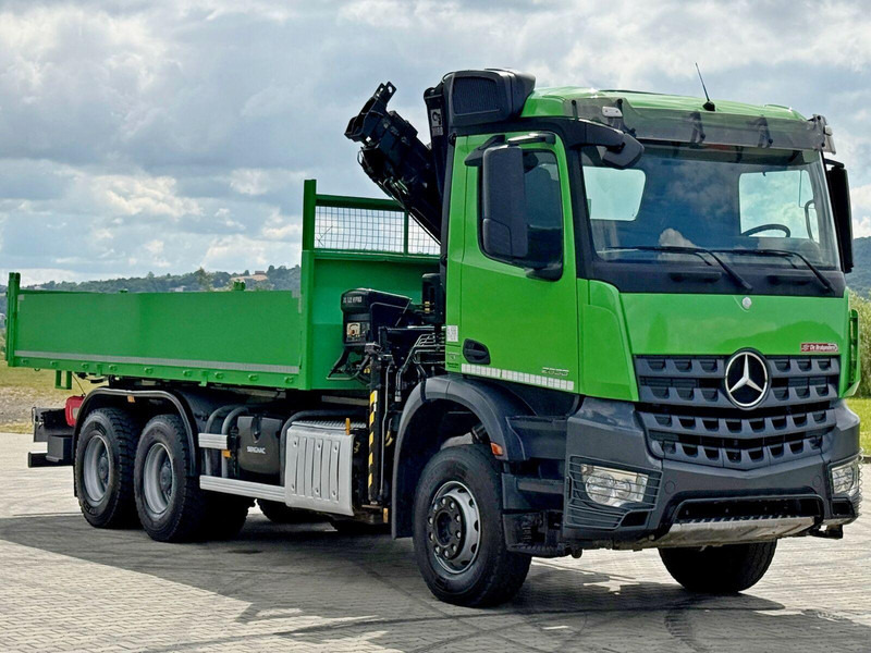 Mercedes-Benz AROCS 2636 * HIAB 122 ES - 3 HIPRO * 6x4 - Autocarro ribaltabile, Camion con gru: foto 4 Mercedes-Benz AROCS 2636 * HIAB 122 ES - 3 HIPRO * 6x4 - Autocarro ribaltabile, Camion con gru: foto 4