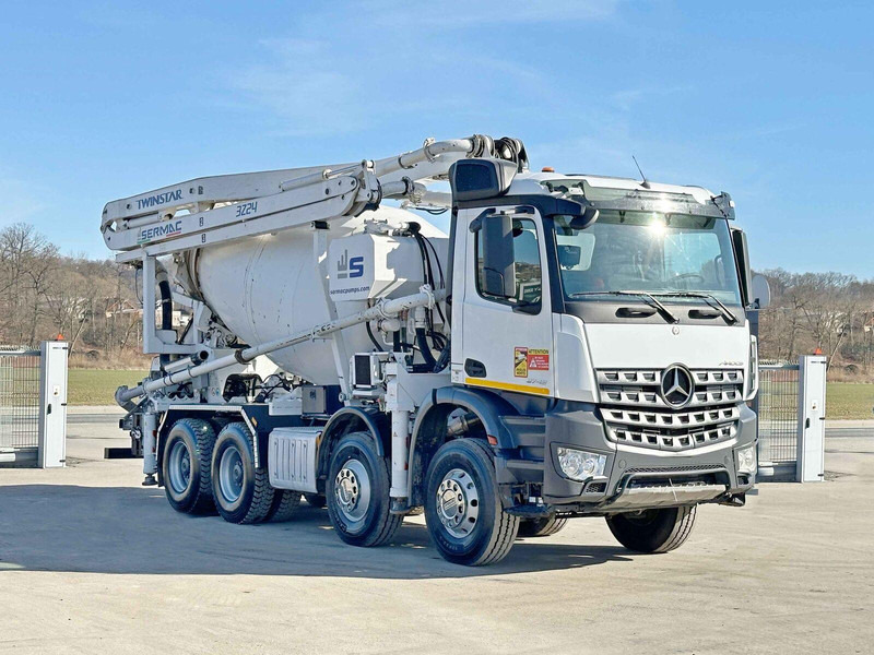 Mercedes-Benz AROCS 3743 * Betonpumpe + FUNK * 8x4 * TOP - Autobetoniera: foto 1 Mercedes-Benz AROCS 3743 * Betonpumpe + FUNK * 8x4 * TOP - Autobetoniera: foto 1