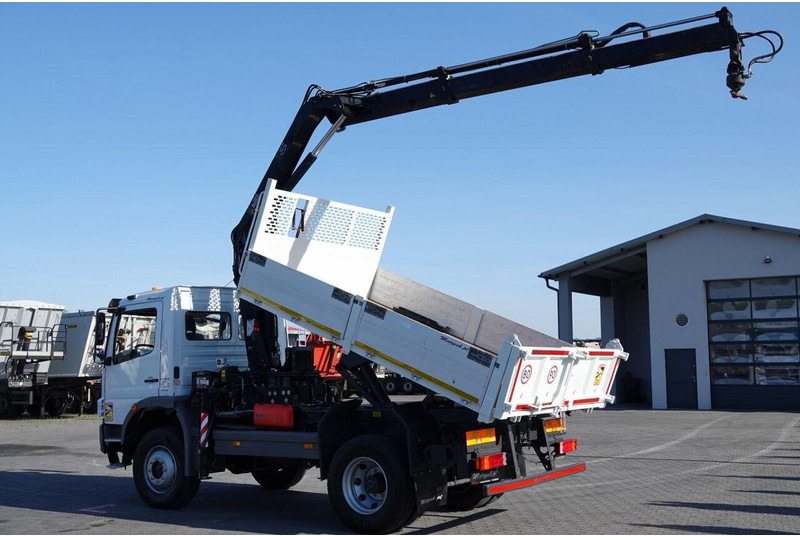 Mercedes-Benz ATEGO 16.24 / 4X4 / WYWROTKA + HDS HIAB 111 BS-2 / PILOT / ROT - Autocarro ribaltabile: foto 3 Mercedes-Benz ATEGO 16.24 / 4X4 / WYWROTKA + HDS HIAB 111 BS-2 / PILOT / ROT - Autocarro ribaltabile: foto 3