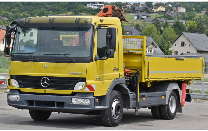 Mercedes-Benz ATEGO 818 - Autocarro ribaltabile, Camion con gru: foto 4 Mercedes-Benz ATEGO 818 - Autocarro ribaltabile, Camion con gru: foto 4