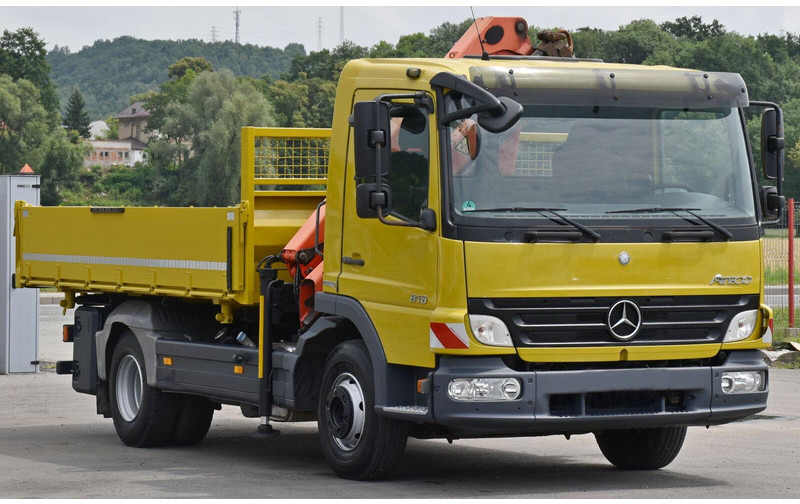 Mercedes-Benz ATEGO 818 - Autocarro ribaltabile, Camion con gru: foto 3 Mercedes-Benz ATEGO 818 - Autocarro ribaltabile, Camion con gru: foto 3