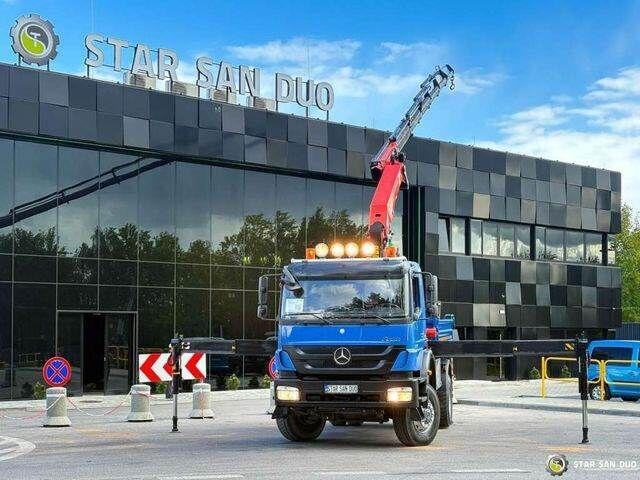 Mercedes-Benz AXOR 1833 4x4 Palfinger PK 22002 EH Crane Winch - Autocarro ribaltabile, Camion con gru: foto 3 Mercedes-Benz AXOR 1833 4x4 Palfinger PK 22002 EH Crane Winch - Autocarro ribaltabile, Camion con gru: foto 3