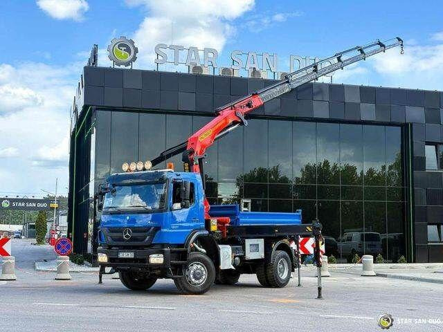 Mercedes-Benz AXOR 1833 4x4 Palfinger PK 22002 EH Crane Winch - Autocarro ribaltabile, Camion con gru: foto 4 Mercedes-Benz AXOR 1833 4x4 Palfinger PK 22002 EH Crane Winch - Autocarro ribaltabile, Camion con gru: foto 4
