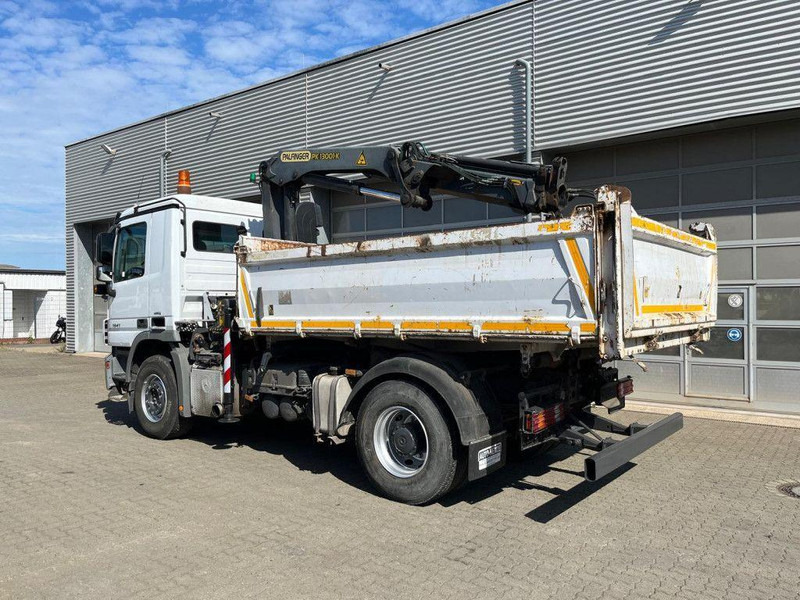 Mercedes-Benz Actros 1841 K 3-Way Meiller Tipper Crane Palfinger PK 13001-KA - Autocarro ribaltabile, Camion con gru: foto 4 Mercedes-Benz Actros 1841 K 3-Way Meiller Tipper Crane Palfinger PK 13001-KA - Autocarro ribaltabile, Camion con gru: foto 4