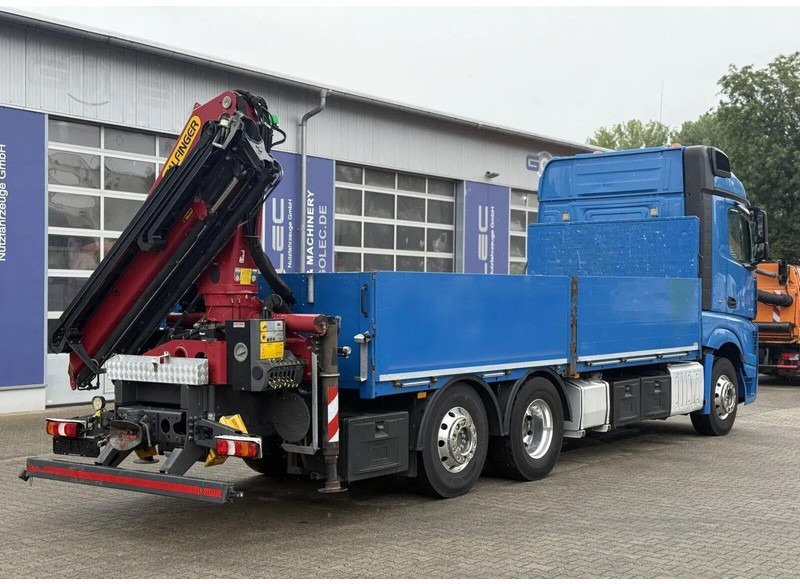 Mercedes-Benz Actros 2545 - Flatbed + crane 6x2 - Autocarro con pianale/ Cassone fisso, Camion con gru: foto 3 Mercedes-Benz Actros 2545 - Flatbed + crane 6x2 - Autocarro con pianale/ Cassone fisso, Camion con gru: foto 3