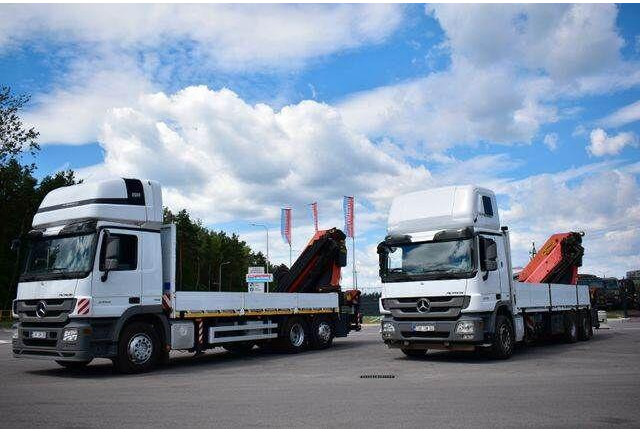 Mercedes-Benz Actros 2546 6x2 Palfinger PK 53002 Crane Kran - Autocarro con pianale/ Cassone fisso, Camion con gru: foto 5 Mercedes-Benz Actros 2546 6x2 Palfinger PK 53002 Crane Kran - Autocarro con pianale/ Cassone fisso, Camion con gru: foto 5
