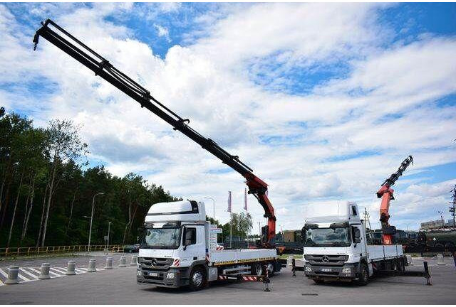 Mercedes-Benz Actros 2546 6x2 Palfinger PK 53002 Crane Kran - Autocarro con pianale/ Cassone fisso, Camion con gru: foto 4 Mercedes-Benz Actros 2546 6x2 Palfinger PK 53002 Crane Kran - Autocarro con pianale/ Cassone fisso, Camion con gru: foto 4