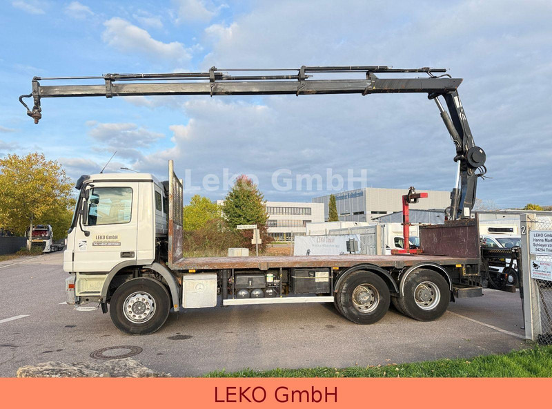 Mercedes-Benz Actros 2636-Plateau Hiab Krahn - Autocarro con pianale/ Cassone fisso, Camion con gru: foto 2 Mercedes-Benz Actros 2636-Plateau Hiab Krahn - Autocarro con pianale/ Cassone fisso, Camion con gru: foto 2