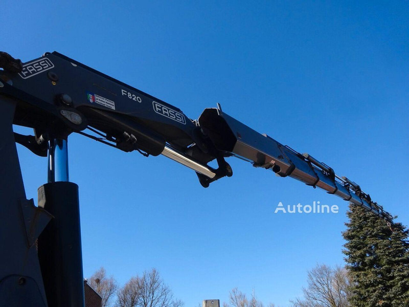 Autocarro con pianale/ Cassone fisso, Camion con gru Mercedes-Benz Arocs 3453 8x2 Open Flatbed + Crane Fassi F820: foto 16