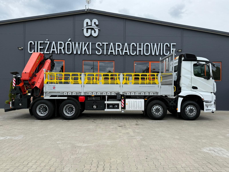 Mercedes-Benz Arocs Actros 3236 // E6 // 8x4 // Palfinger PK4800 - Autocarro con pianale/ Cassone fisso, Camion con gru: foto 5 Mercedes-Benz Arocs Actros 3236 // E6 // 8x4 // Palfinger PK4800 - Autocarro con pianale/ Cassone fisso, Camion con gru: foto 5