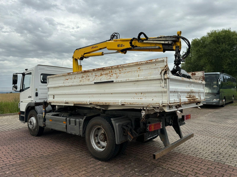 Mercedes-Benz Atego 1218 Meiller Kipper / Kran / Greifer - Autocarro ribaltabile, Camion con gru: foto 4 Mercedes-Benz Atego 1218 Meiller Kipper / Kran / Greifer - Autocarro ribaltabile, Camion con gru: foto 4