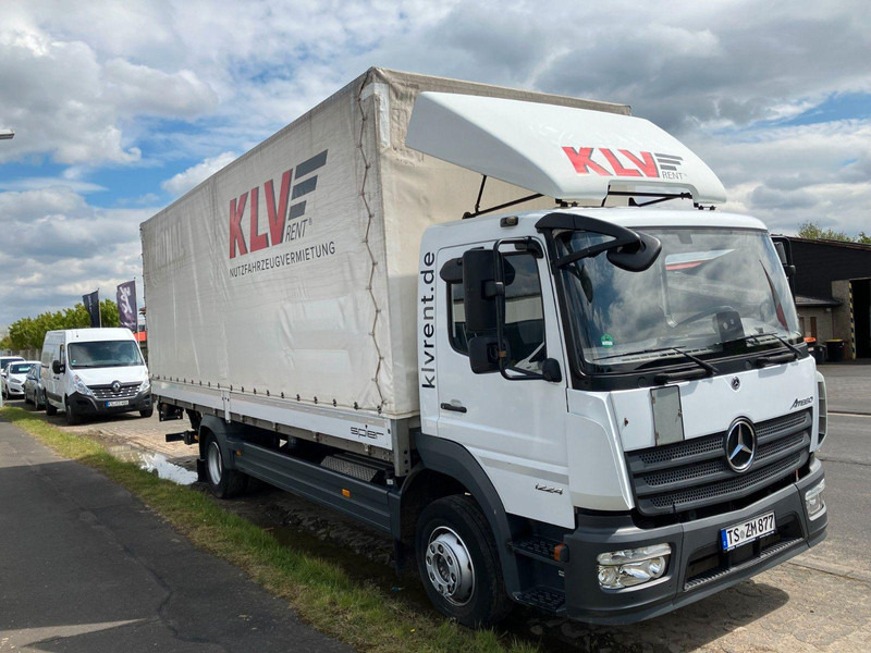 Mercedes-Benz Atego 1224 L Plane LBW AHK - Autocarro furgonato: foto 1 Mercedes-Benz Atego 1224 L Plane LBW AHK - Autocarro furgonato: foto 1