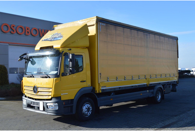 Mercedes-Benz Atego 1530 E6 PRITSCHE PLANE+LBW 1500 kg 1.HAND - Camion centinato: foto 1 Mercedes-Benz Atego 1530 E6 PRITSCHE PLANE+LBW 1500 kg 1.HAND - Camion centinato: foto 1