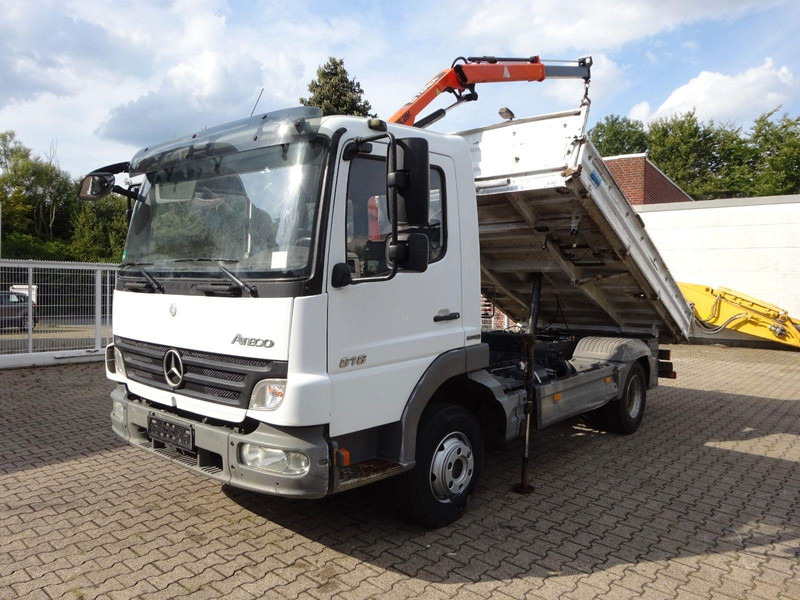 Mercedes-Benz Atego 818 3 way Meiller tipper + crane Terex 36.2 - Furgone ribaltabile: foto 3 Mercedes-Benz Atego 818 3 way Meiller tipper + crane Terex 36.2 - Furgone ribaltabile: foto 3