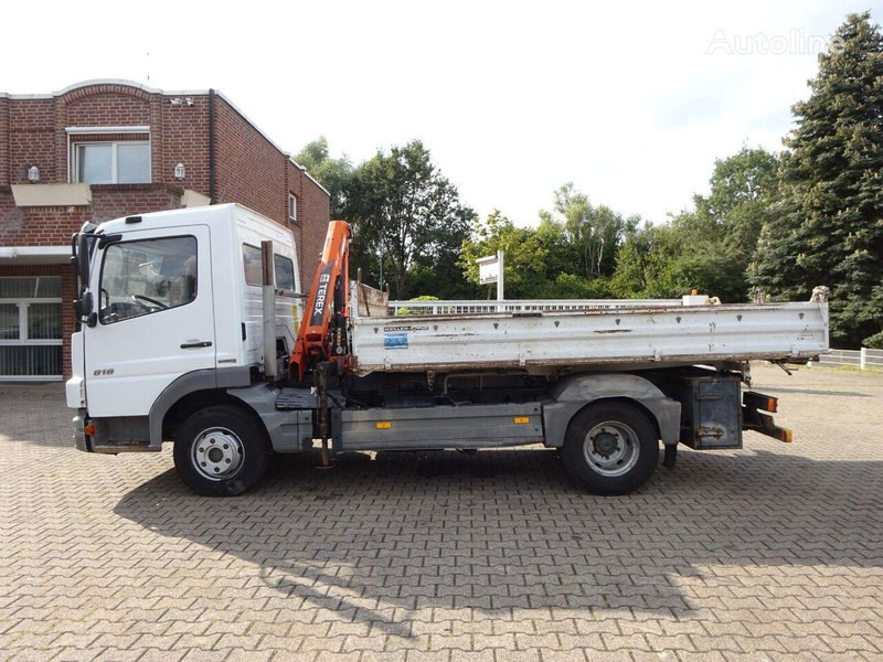 Mercedes-Benz Atego 818 - 3 way tipper+crane - Autocarro ribaltabile, Camion con gru: foto 3 Mercedes-Benz Atego 818 - 3 way tipper+crane - Autocarro ribaltabile, Camion con gru: foto 3