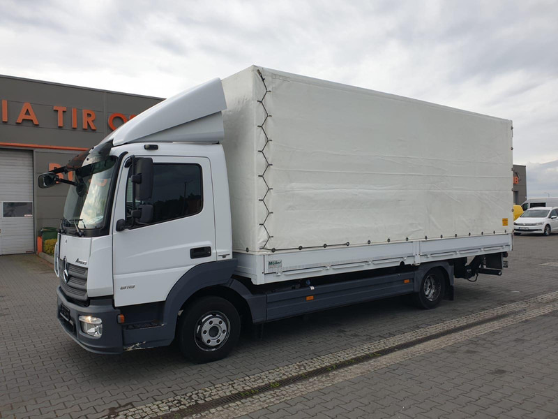 Mercedes-Benz Atego 818 TILT+LIFT 1.HAND 72000km !! - Autocarro furgonato: foto 2 Mercedes-Benz Atego 818 TILT+LIFT 1.HAND 72000km !! - Autocarro furgonato: foto 2