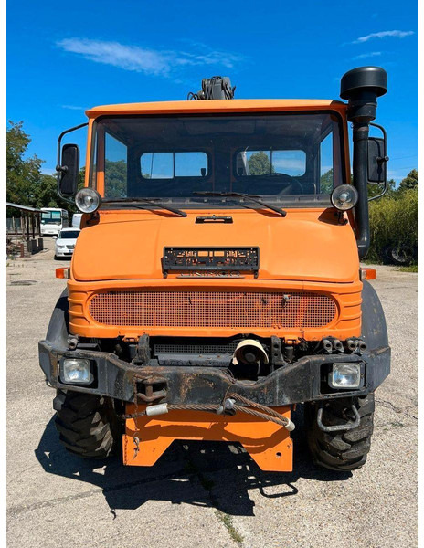 Mercedes-Benz UNIMOG - Autocarro ribaltabile, Camion con gru: foto 2 Mercedes-Benz UNIMOG - Autocarro ribaltabile, Camion con gru: foto 2