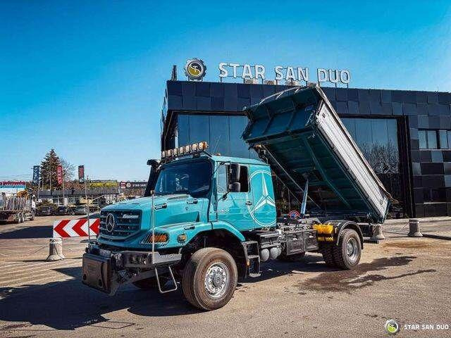 Mercedes-Benz Zetros 1833 4x4 Kipper Camper Chassis - Autocarro ribaltabile, Camion con gru: foto 1 Mercedes-Benz Zetros 1833 4x4 Kipper Camper Chassis - Autocarro ribaltabile, Camion con gru: foto 1