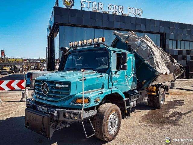Mercedes-Benz Zetros 1833 4x4 Kipper Camper Chassis - Autocarro ribaltabile, Camion con gru: foto 4 Mercedes-Benz Zetros 1833 4x4 Kipper Camper Chassis - Autocarro ribaltabile, Camion con gru: foto 4
