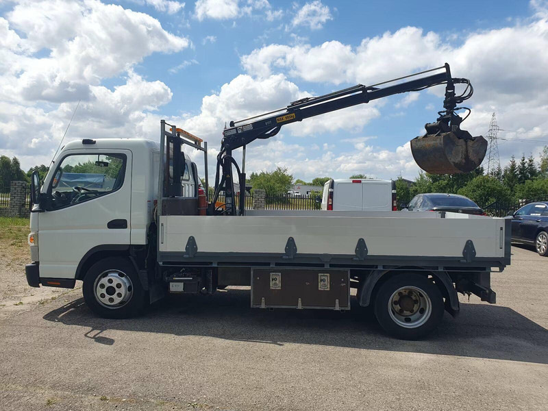 Mitsubishi Fuso Canter 7C15 - Flatbed truck + crane - Autocarro con pianale/ Cassone fisso, Camion con gru: foto 4 Mitsubishi Fuso Canter 7C15 - Flatbed truck + crane - Autocarro con pianale/ Cassone fisso, Camion con gru: foto 4