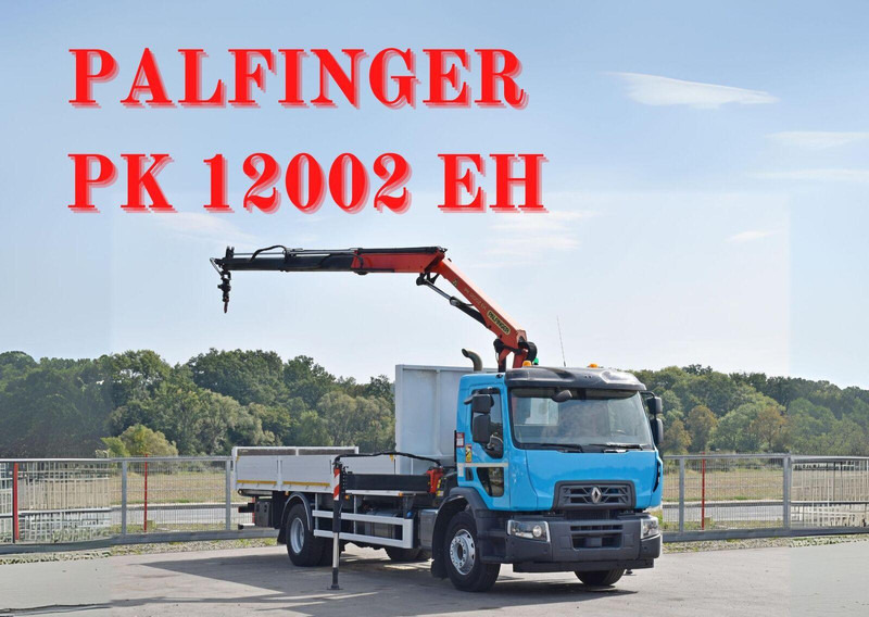 Renault C 320 - Autocarro con pianale/ Cassone fisso, Camion con gru: foto 1 Renault C 320 - Autocarro con pianale/ Cassone fisso, Camion con gru: foto 1