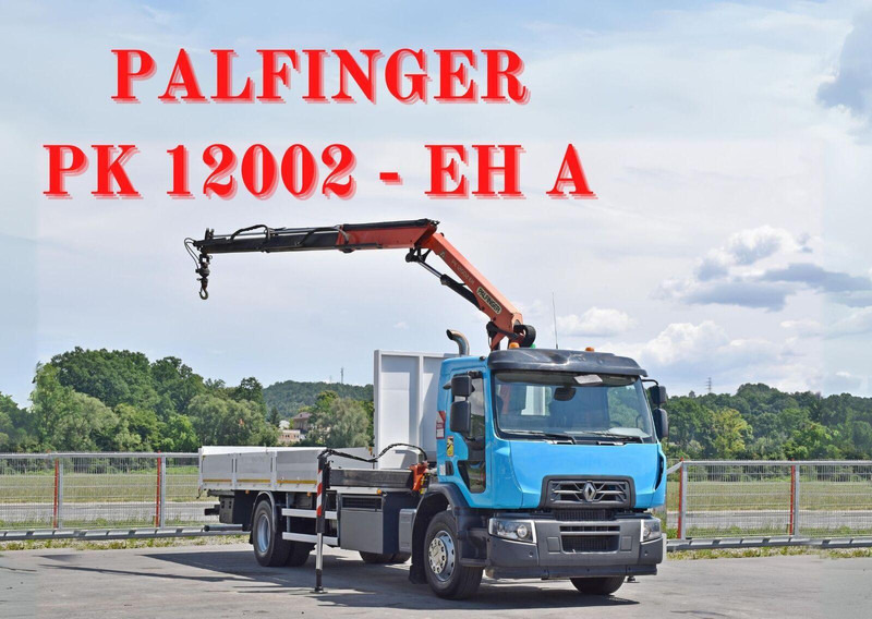 Renault C 320 - Autocarro con pianale/ Cassone fisso, Camion con gru: foto 1 Renault C 320 - Autocarro con pianale/ Cassone fisso, Camion con gru: foto 1