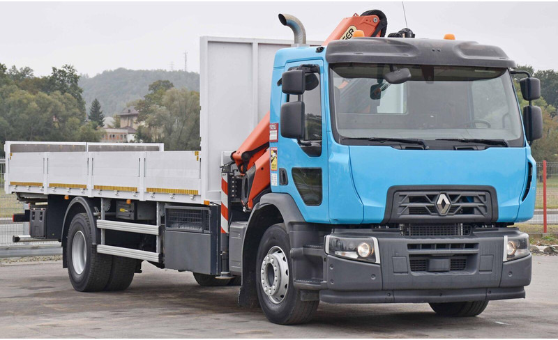 Renault C 320 - Autocarro con pianale/ Cassone fisso, Camion con gru: foto 3 Renault C 320 - Autocarro con pianale/ Cassone fisso, Camion con gru: foto 3