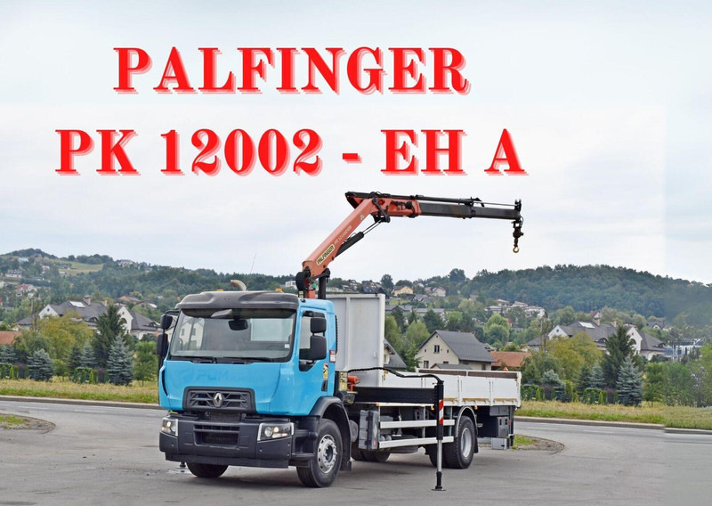 Renault C 320 - Autocarro con pianale/ Cassone fisso, Camion con gru: foto 1 Renault C 320 - Autocarro con pianale/ Cassone fisso, Camion con gru: foto 1