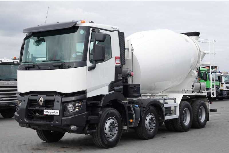 Renault C 380 / 8X4 / BETONOMIESZARKA / GRUSZKA / LIEBHERR 9 M3 / EURO 6 - Autobetoniera: foto 1 Renault C 380 / 8X4 / BETONOMIESZARKA / GRUSZKA / LIEBHERR 9 M3 / EURO 6 - Autobetoniera: foto 1