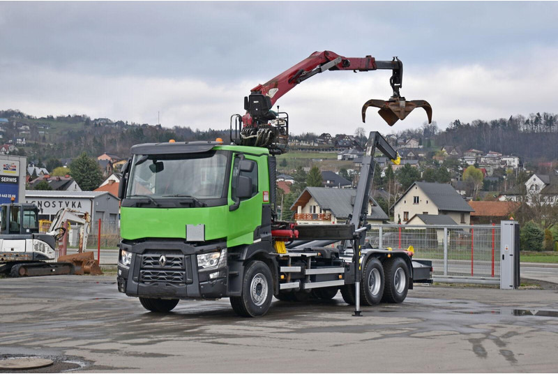Renault C430* ABROLLKIPPER *LIV 170Z 78 * 6x4 - Autocarro scarrabile, Camion con gru: foto 2 Renault C430* ABROLLKIPPER *LIV 170Z 78 * 6x4 - Autocarro scarrabile, Camion con gru: foto 2