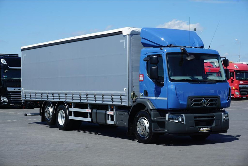 Renault D 320 / EURO 6 / FIRANKA / 21 PALET / ŁAD. 16 390 KG - Camion centinato: foto 1 Renault D 320 / EURO 6 / FIRANKA / 21 PALET / ŁAD. 16 390 KG - Camion centinato: foto 1