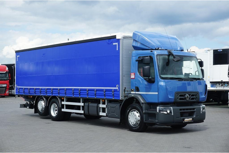 Renault D 320 / EURO 6 / FIRANKA + WINDA / 21 PALET / ŁAD. 16 530 KG - Camion centinato: foto 2 Renault D 320 / EURO 6 / FIRANKA + WINDA / 21 PALET / ŁAD. 16 530 KG - Camion centinato: foto 2