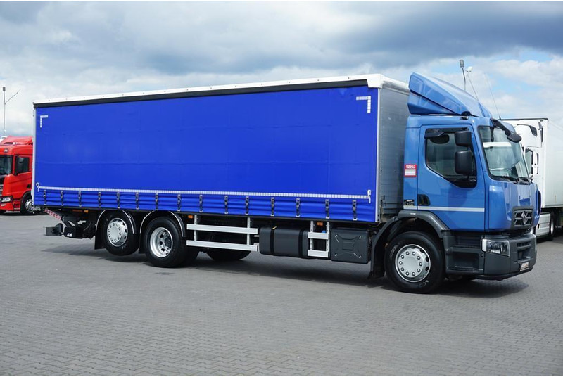 Renault D 320 / EURO 6 / FIRANKA + WINDA / 21 PALET / ŁAD. 16 530 KG - Camion centinato: foto 4 Renault D 320 / EURO 6 / FIRANKA + WINDA / 21 PALET / ŁAD. 16 530 KG - Camion centinato: foto 4