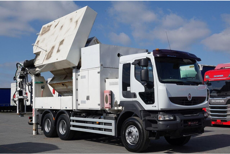 Renault KERAX 450 / 6x4 / MTS SAUGBAGGER 3A11T /ASENIZACYJNY / ŁADOWARKA - Autospurgo: foto 1 Renault KERAX 450 / 6x4 / MTS SAUGBAGGER 3A11T /ASENIZACYJNY / ŁADOWARKA - Autospurgo: foto 1