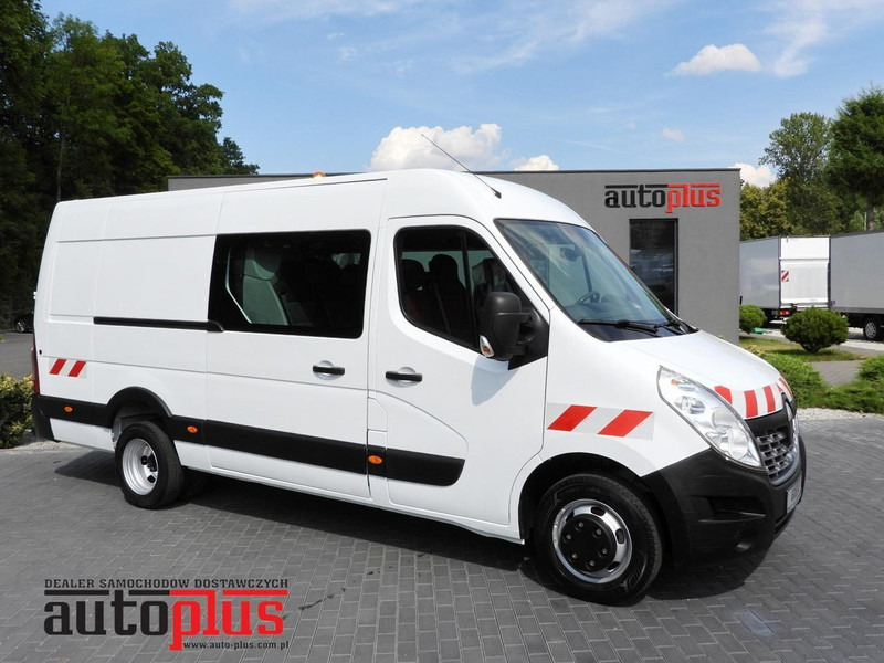 Renault MASTER FURGON BRYGADÓWKA 7 MIEJSC TEMPOMAT BLIŹNIACZE KOŁA KLIMA - Minibus, Pulmino: foto 1 Renault MASTER FURGON BRYGADÓWKA 7 MIEJSC TEMPOMAT BLIŹNIACZE KOŁA KLIMA - Minibus, Pulmino: foto 1