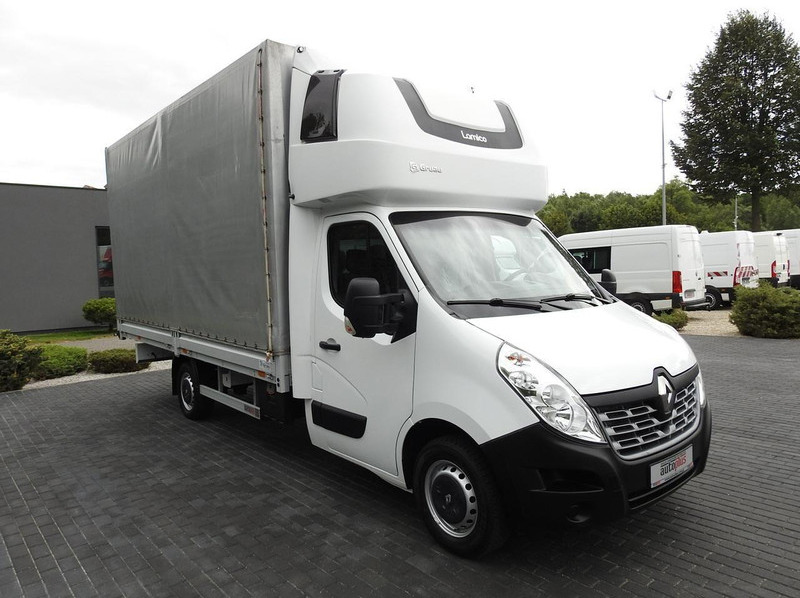 Renault MASTER PLANDEKA 10 PALET WEBASTO TEMPOMAT KLIMATYZACJA  170KM [ - Furgone centinato: foto 4 Renault MASTER PLANDEKA 10 PALET WEBASTO TEMPOMAT KLIMATYZACJA  170KM [ - Furgone centinato: foto 4
